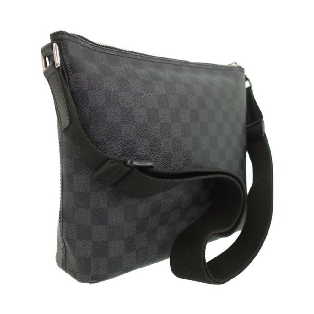 Louis Vuitton Bag Shoulder Mick Black Damier Graphite